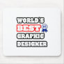 World's Best Graphic Designer Mouse Pad