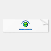 World's Best Great Grandpa Bumper Sticker