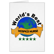 World's Best Hospice Nurse Card