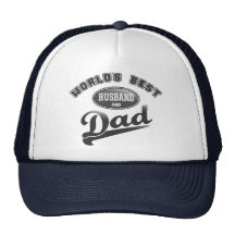World's Best Husband & Dad Mesh Hat