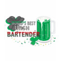 World's best Irish Bartender t-shirts