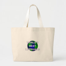 World's Best Lifeguard Canvas Bag