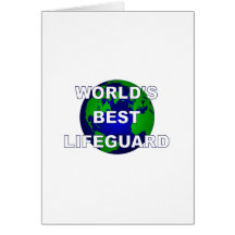 World's Best Lifeguard Card