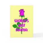 World's best mama cards