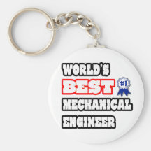 World's Best Mechanical Engineer Keychains
