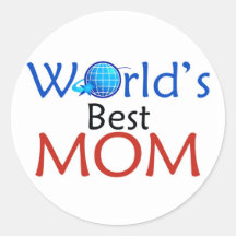 World's best MOM - Sticker