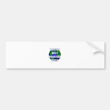 World's Best Mountain Biker Bumper Sticker