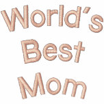 World's Best Mum Embroidered Hoody