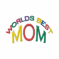 World's Best Mum Embroidered Shirt