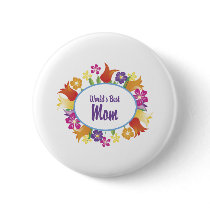 World's Best Mum Floral Border