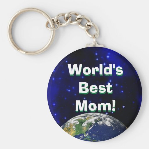 World's Best Mum! Keychain