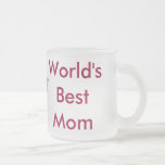World's Best Mum Mug (with heart)