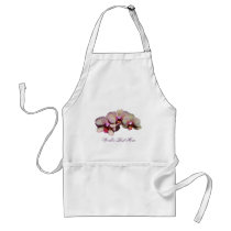 World's Best Mum Orchid Trio Flower Apron