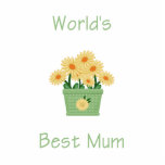 World's Best Mum (yellow flowers)