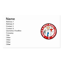 World's Best Music Teacher Business Card Template