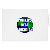World's Best Musician cards
