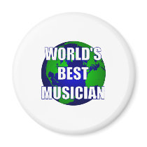 World's Best Musician magnets