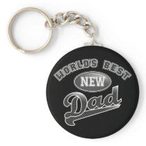 World's Best New Dad Keychains