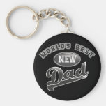 World's Best New Dad Keychains