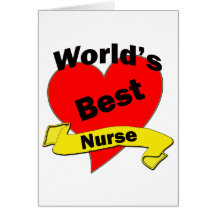 World's Best Nurse Cards