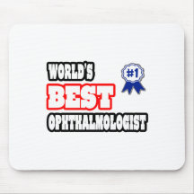 World's Best Ophthalmologist Mouse Mat