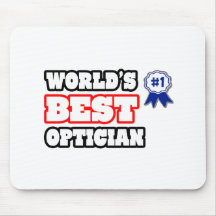 World's Best Optician Mousemats
