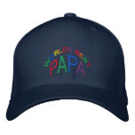 World's Best Papa Hat embroidered hats