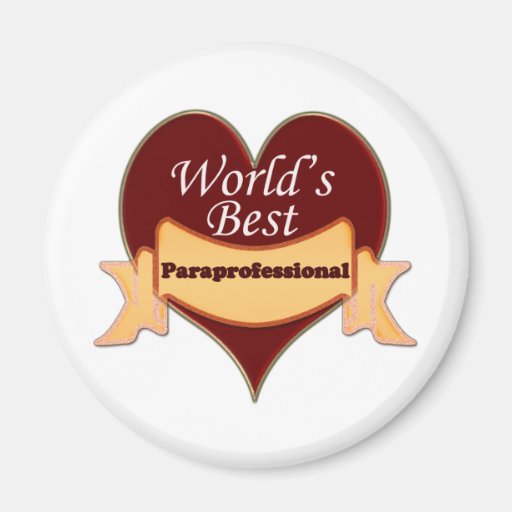 World's Best Paraprofessional Magnets