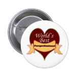 World's Best Paraprofessional Pin