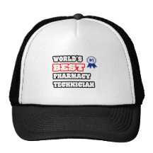 World's Best Pharmacy Technician Mesh Hats