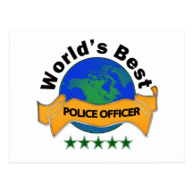 World's Best Police Officer Post Cards