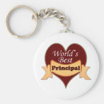 World's Best Principal Keychain