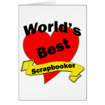 World's Best Scrapbooker Card