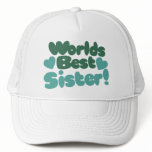 Worlds Best Sister Mesh Hat
