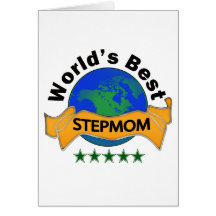 World's Best Stepmom Greeting Cards