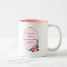 World's Best Sunday School Teacher Coffee Mugs