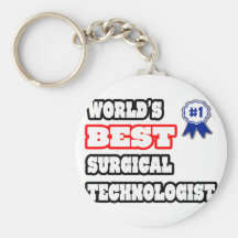 World's Best Surgical Technologist Keychains