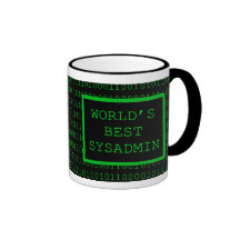 World's Best SysAdmin Mug