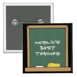 World's Best Teacher Button