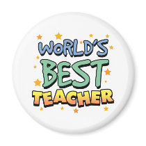 World's Best Teacher Magnet