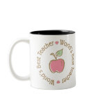Worlds Best Teacher mugs