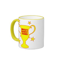World's Best Teacher - World's Goodest Teecher Coffee Mug