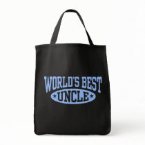 World's Best Uncle Canvas Bags