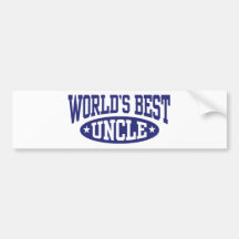 World's Best Uncle Bumper Stickers