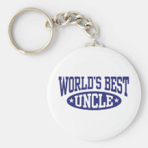World's Best Uncle Key Chains