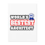 World's Bestest Architect Post Card