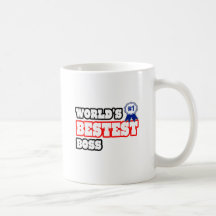 World's Bestest Boss Mugs