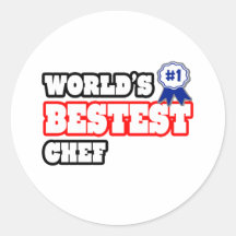 World's Bestest Chef Sticker