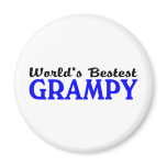 Worlds Bestest Grampy magnets