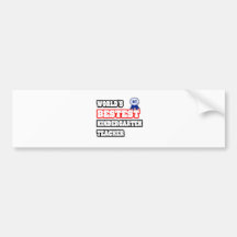 World's Bestest Kindergarten Teacher Bumper Sticker
